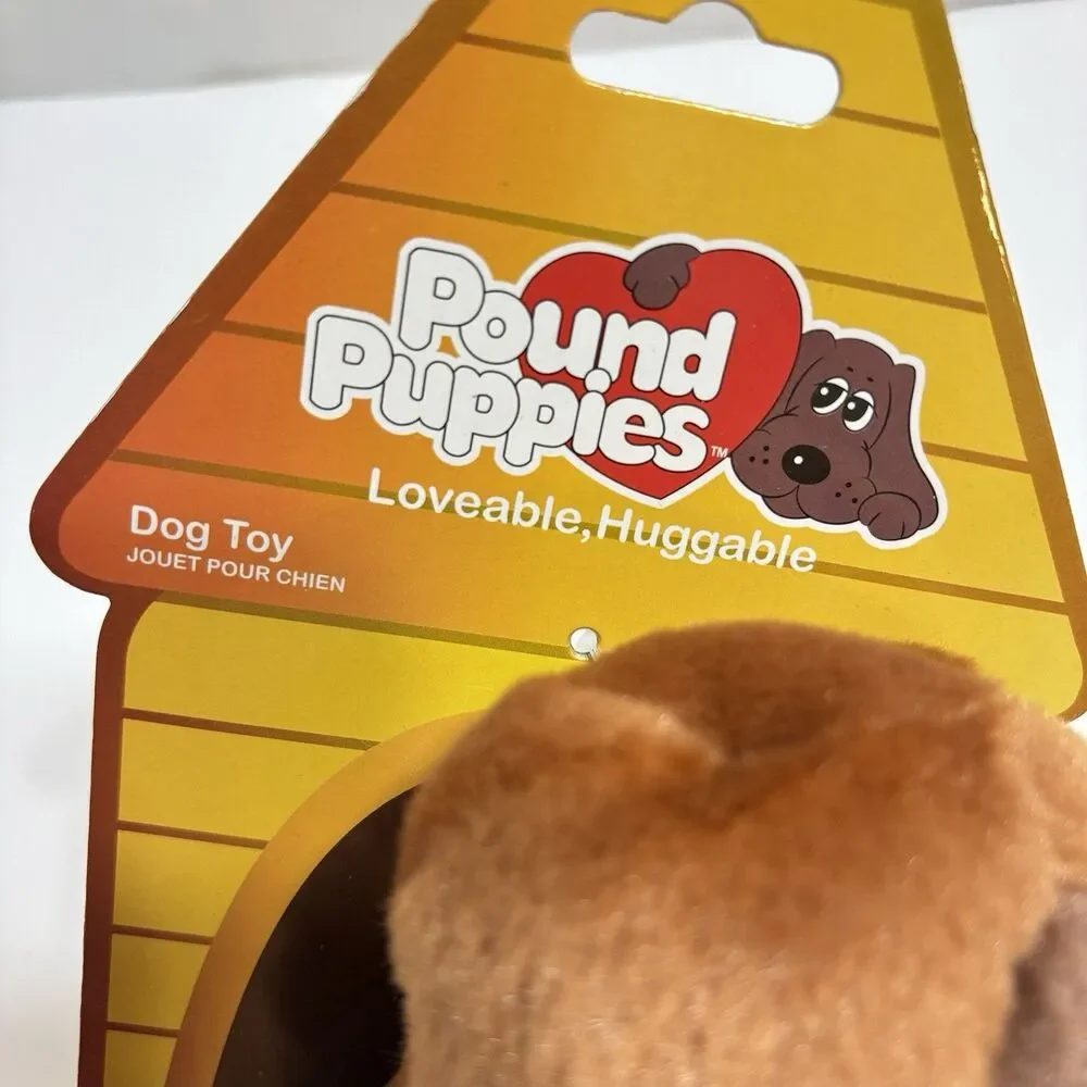 Hasbro Pound Puppies Squeaky Dog Toy NEW!!!